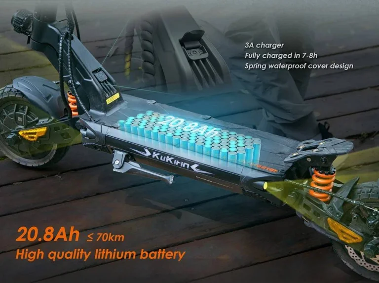 KuKirin G2 Master: brutál e-roller komoly arcoknak 22