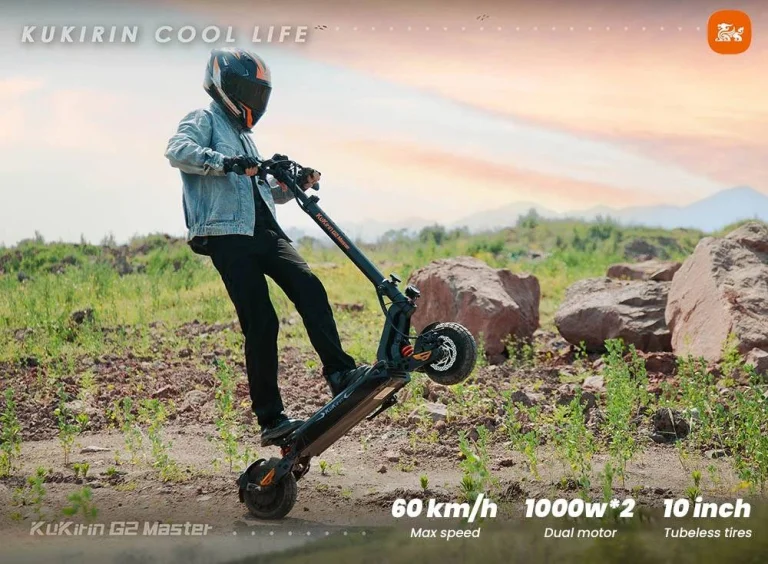 KuKirin G2 Master: brutál e-roller komoly arcoknak 26