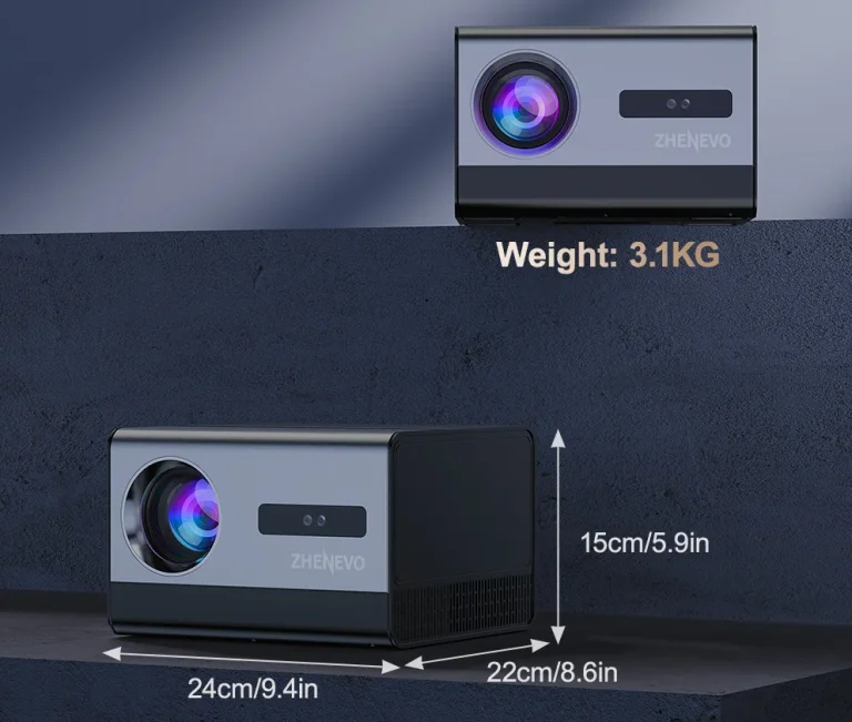 Házimozi egyszerűen: ZHENEVO Z1 projektor 40 000 Ft alatt 9