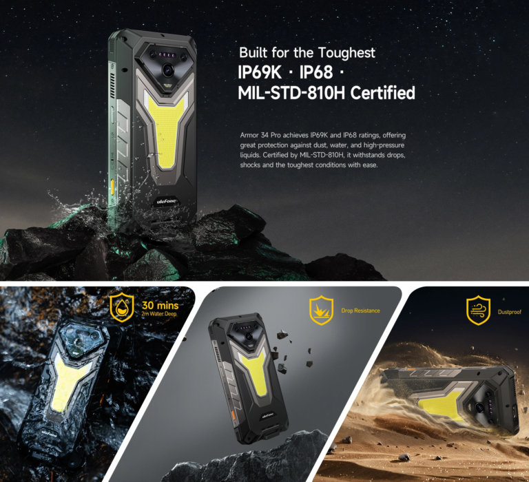 Ulefone Armor 34 Pro: túléli a világvégét és még vetít is 12