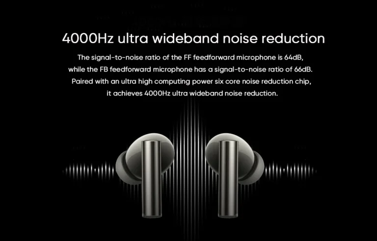 50 dB csend és 40 óra zene: Realme Buds Air 6 Pro 4