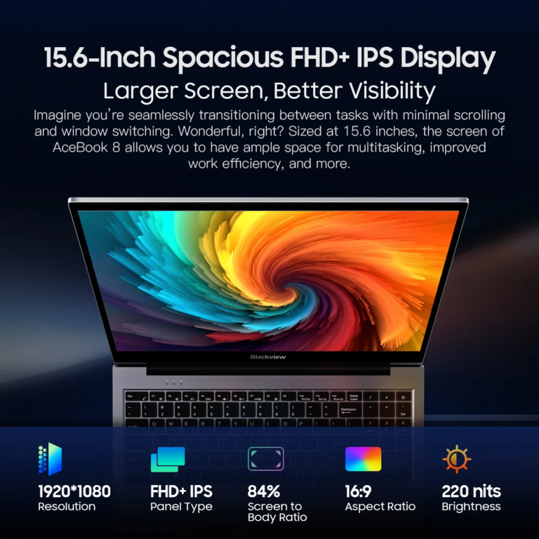 Egyszerű, de hasznos – ilyen a Blackview AceBook 8 7