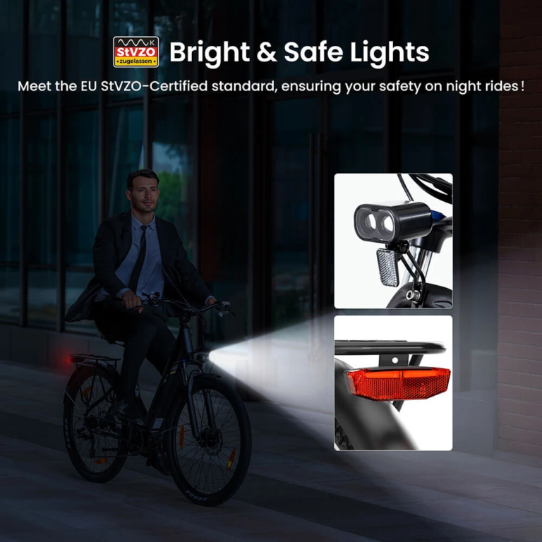 Touroll Urbano 3: új középmotoros e-bike ajándék sisakkal 8