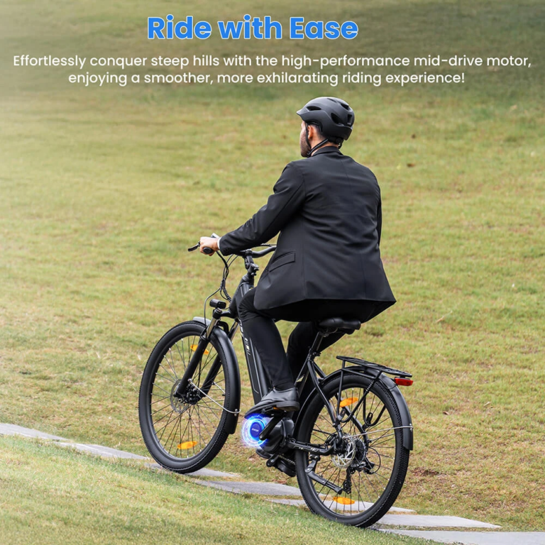 Touroll Urbano 3: új középmotoros e-bike ajándék sisakkal 4