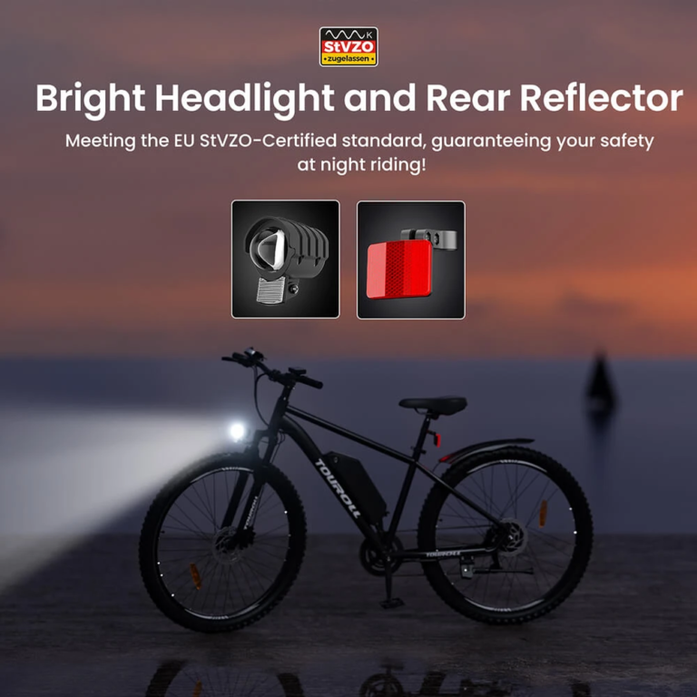 A Touroll U2 elektromos bringa nem városi flanc 9