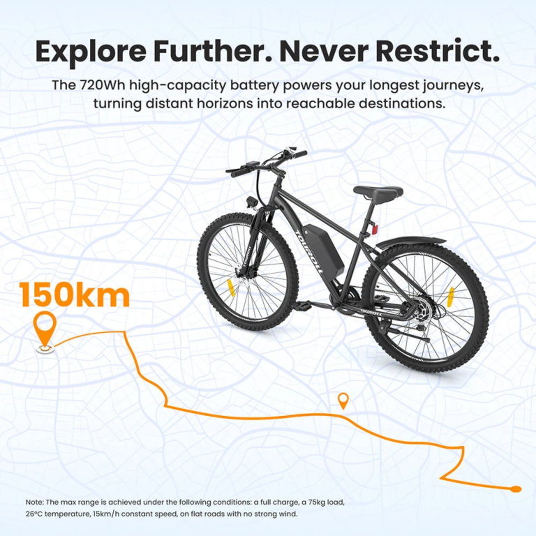 A Touroll U2 elektromos bringa nem városi flanc 7