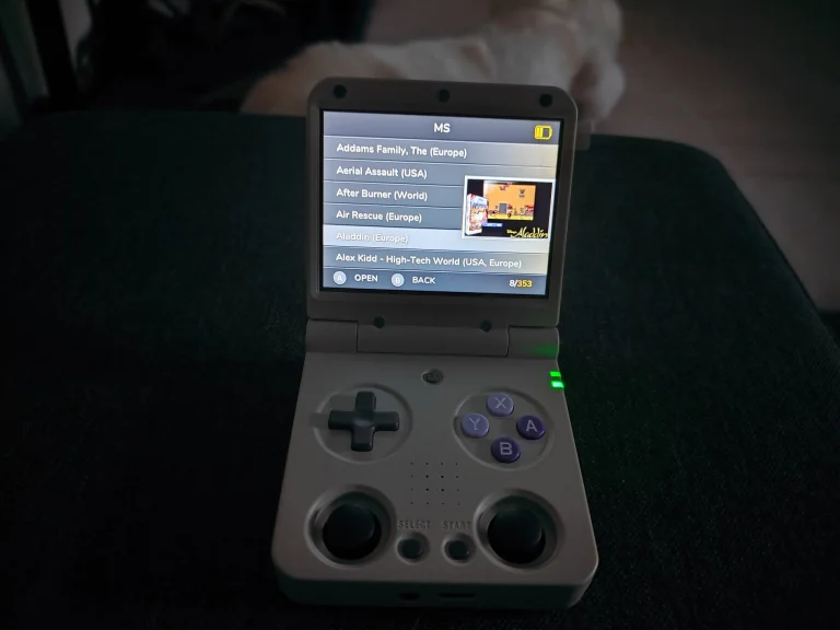 Miyoo Flip V2 kézi játékkonzol teszt 91