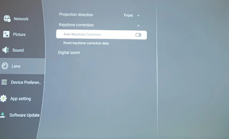 BlitzWolf BW-V10 Ultra projektor teszt 16