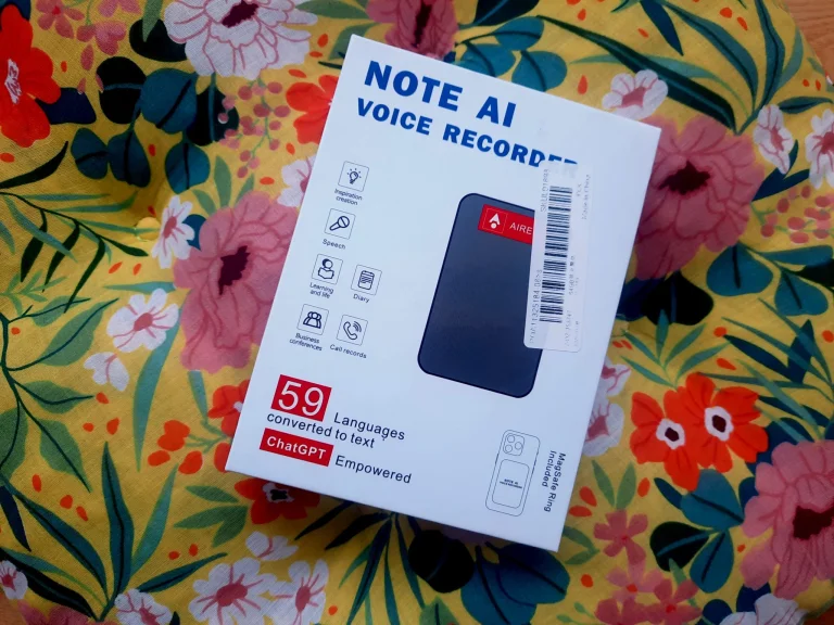 NOTE A3 AI hangrögzítő teszt 2