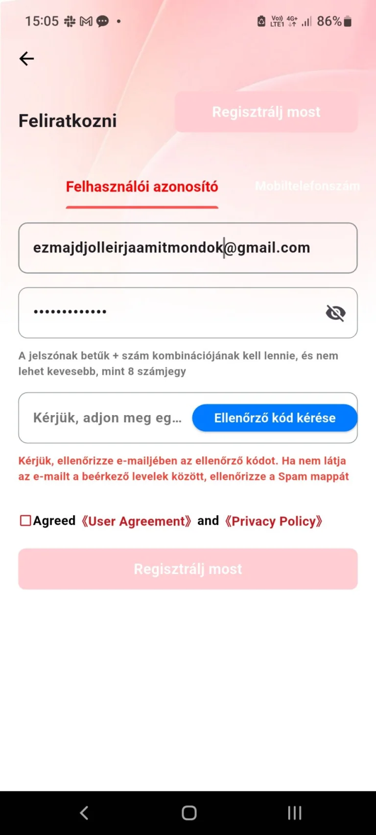 NOTE A3 AI hangrögzítő teszt 8