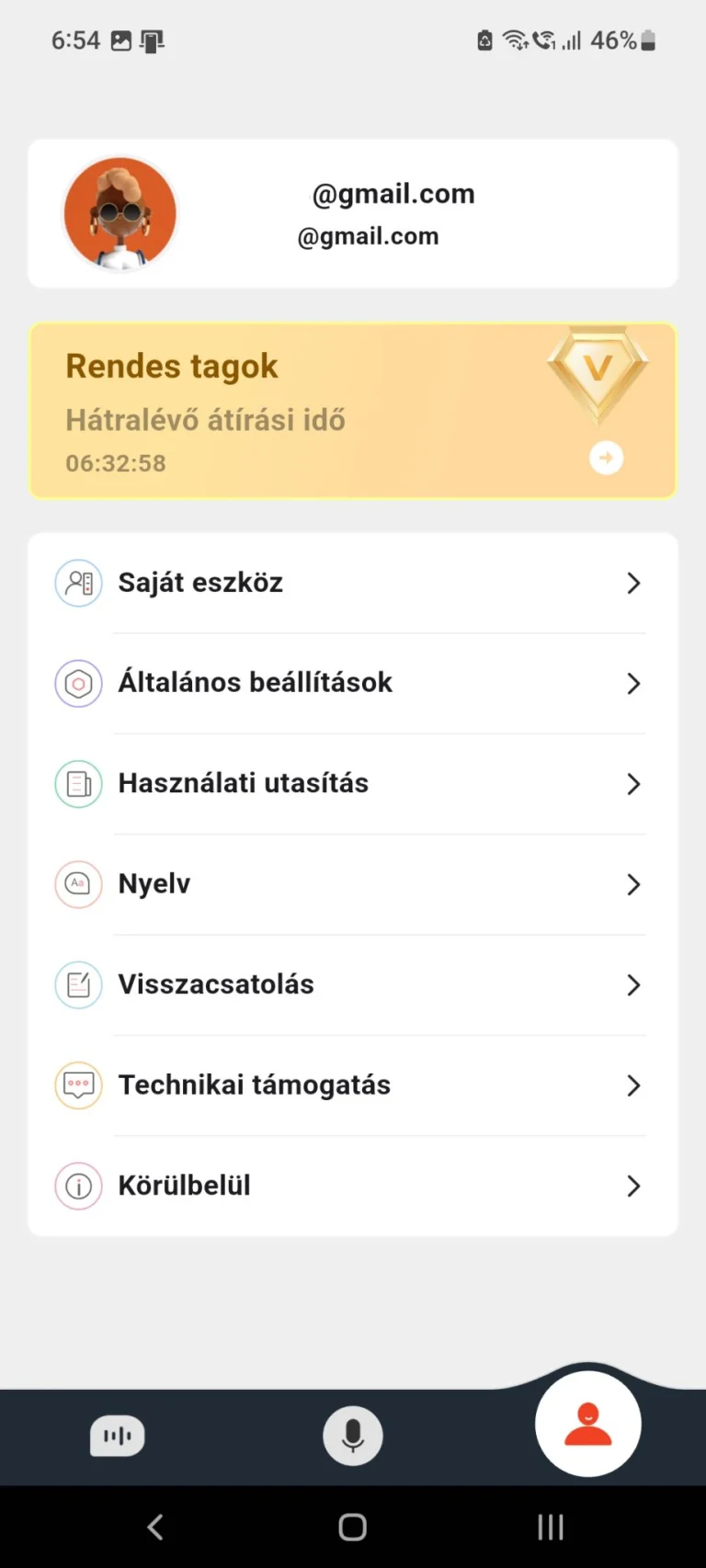 NOTE A3 AI hangrögzítő teszt 7