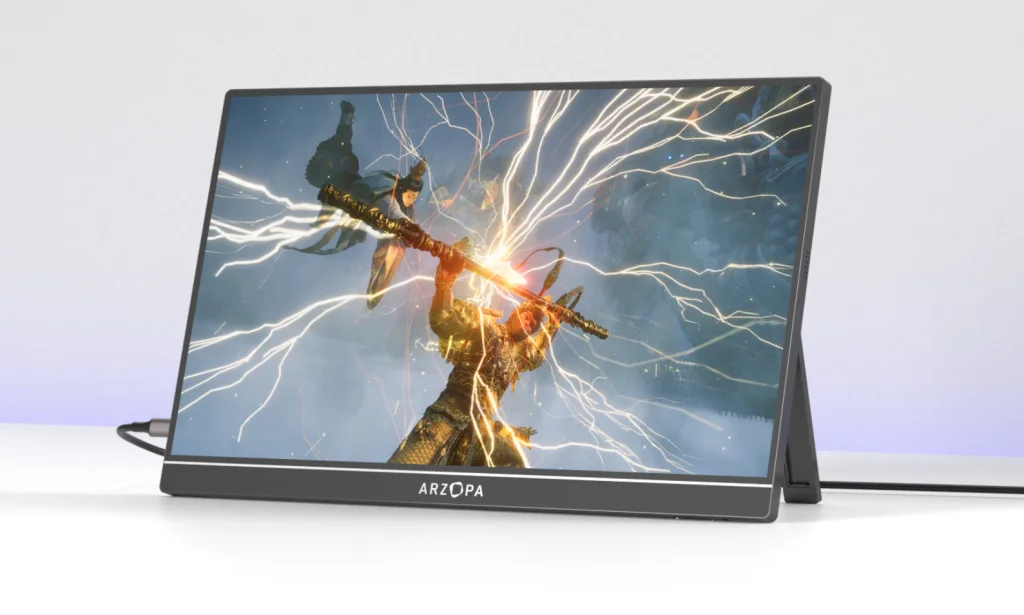 Arzopa Z1FC hordozható gamer monitor teszt 1