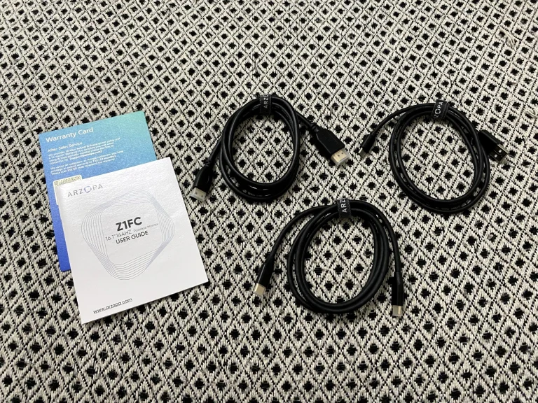 Arzopa Z1FC hordozható gamer monitor teszt 9