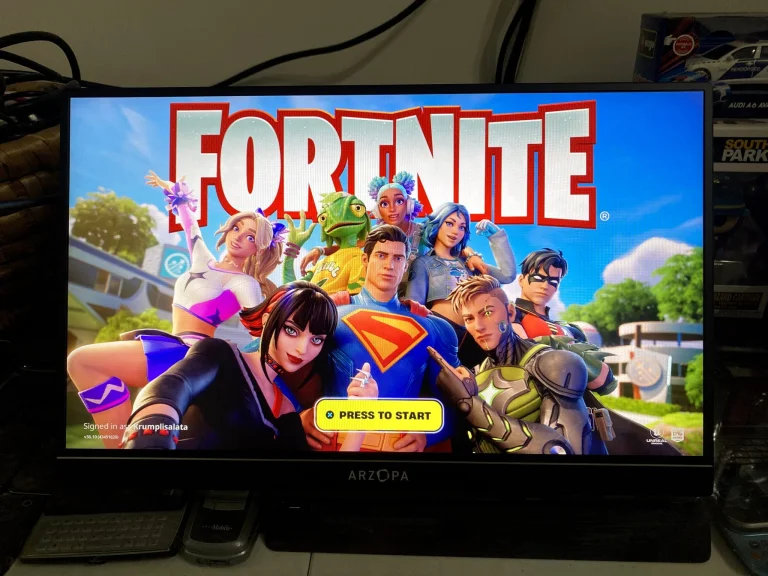 Arzopa Z1FC hordozható gamer monitor teszt 36