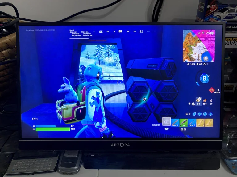 Arzopa Z1FC hordozható gamer monitor teszt 39