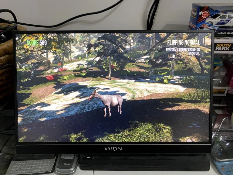 Arzopa Z1FC hordozható gamer monitor teszt 44