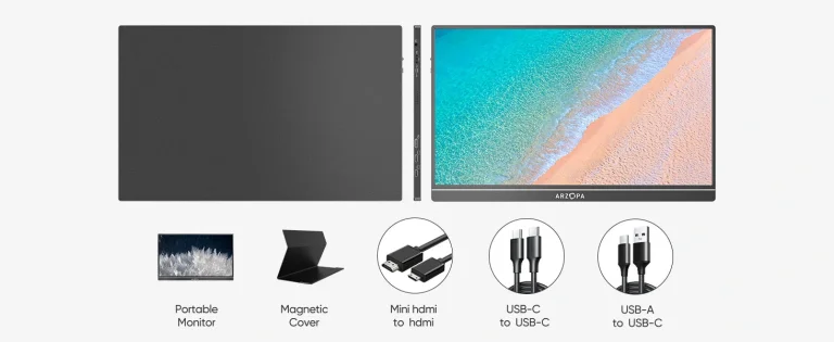 Arzopa S1 monitor laptophoz, mobilhoz és konzolokhoz is 8