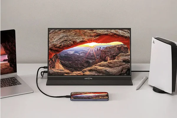 Arzopa S1 monitor laptophoz, mobilhoz és konzolokhoz is 1