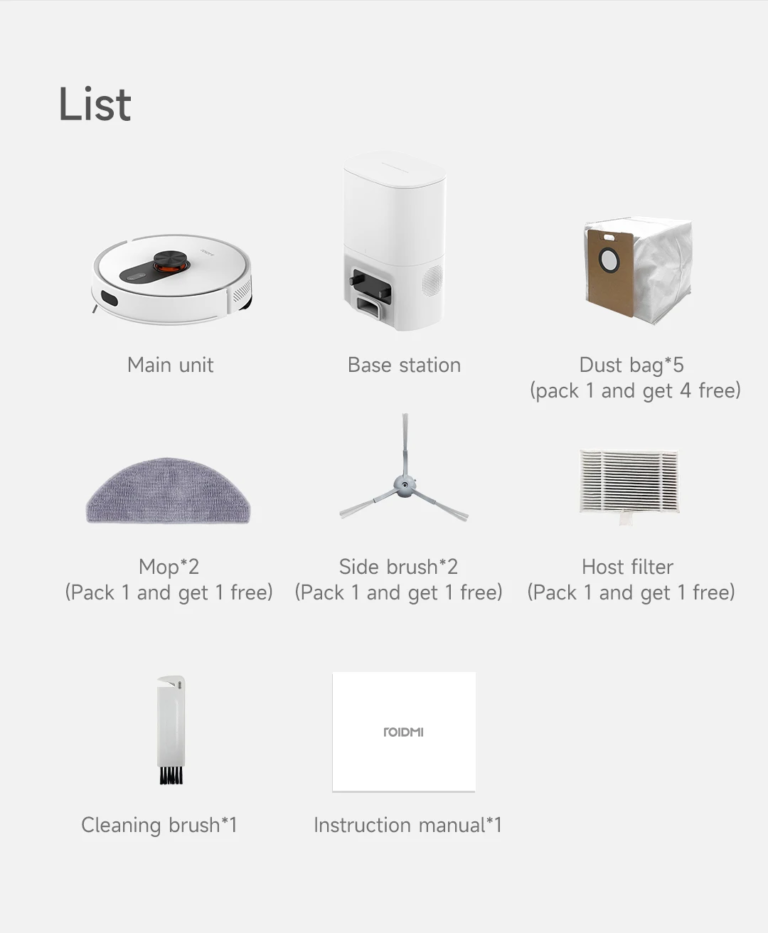 Újra készleten a ROIDMI EVE ROOK robotporszívó bajnok áron 16