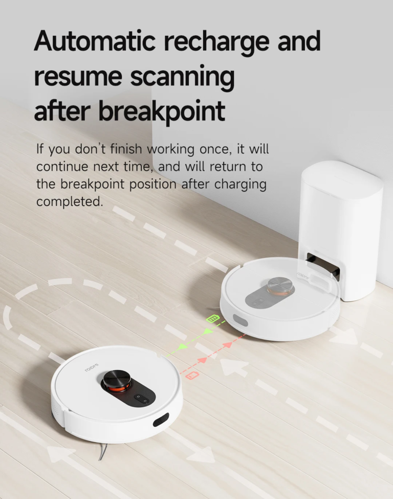 Újra készleten a ROIDMI EVE ROOK robotporszívó bajnok áron 12