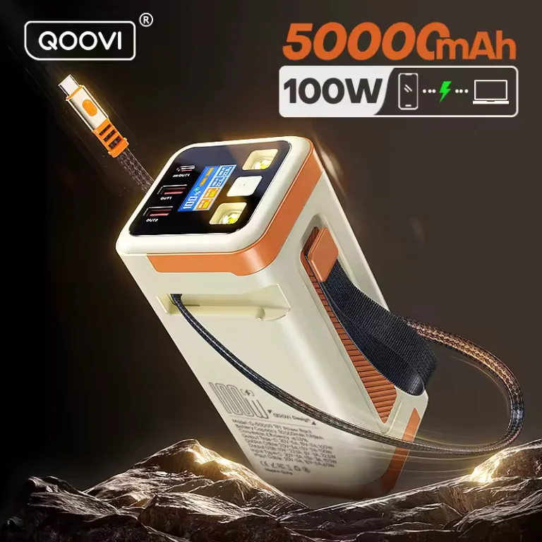 QOOVI power bank: energia egy egész hétnyi túrához 2