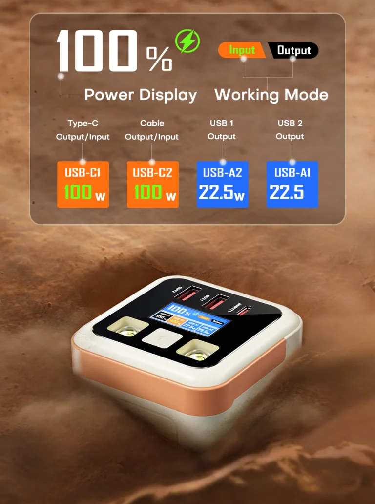 QOOVI power bank: energia egy egész hétnyi túrához 7