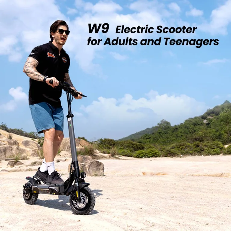 iScooter W9 roller: 1000W erő, ami a tereptől sem ijed meg 13
