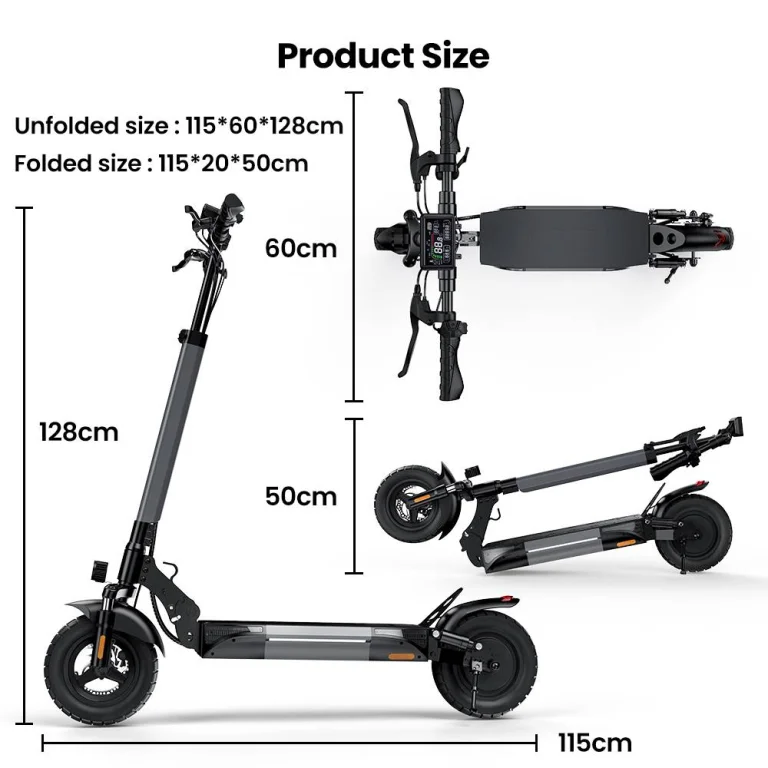 iScooter W9 roller: 1000W erő, ami a tereptől sem ijed meg 17