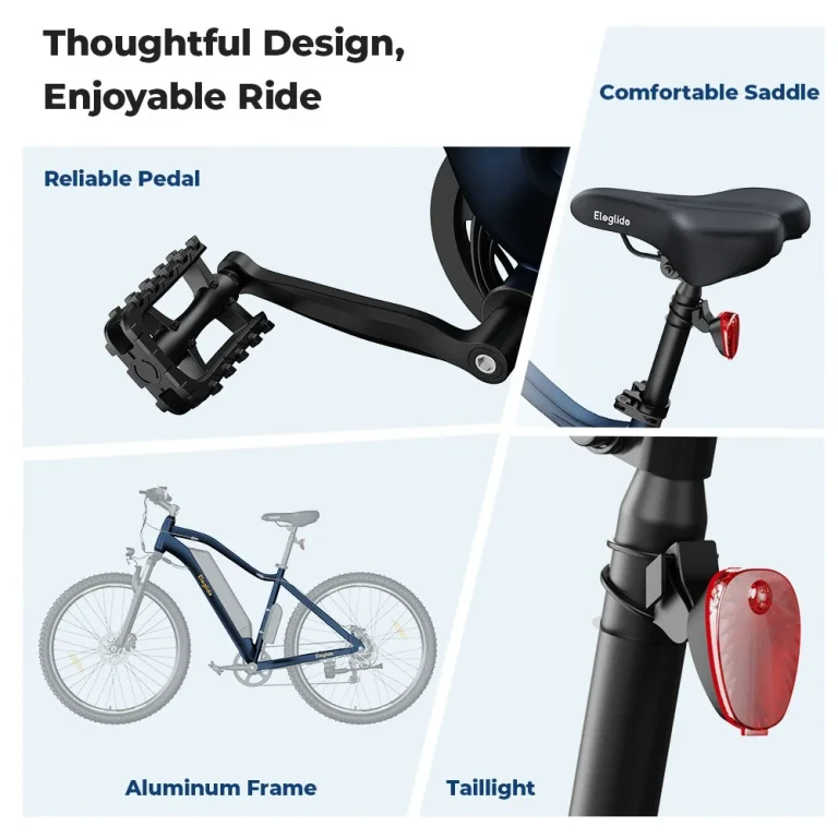 Eleglide Mopride 3 elektromos kerékpár teszt 16