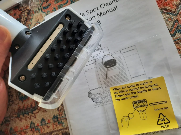 Crosiko C988 kárpittisztító teszt 6