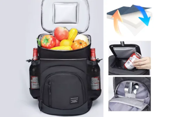 A DENUONISS hűtőtáska akár 24 órán át tartja a hideget 1