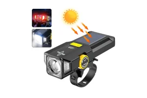 A bringalámpa, amit nem kell töltőre dugni, csak napra