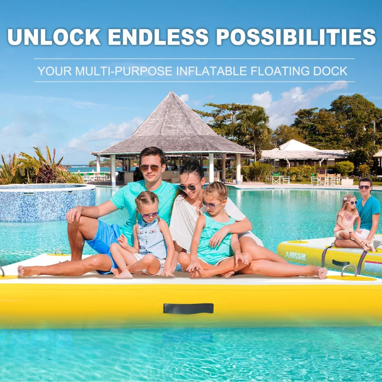 Felfújható dokkok, amikkel szintet lép a vízparti pihenés 9