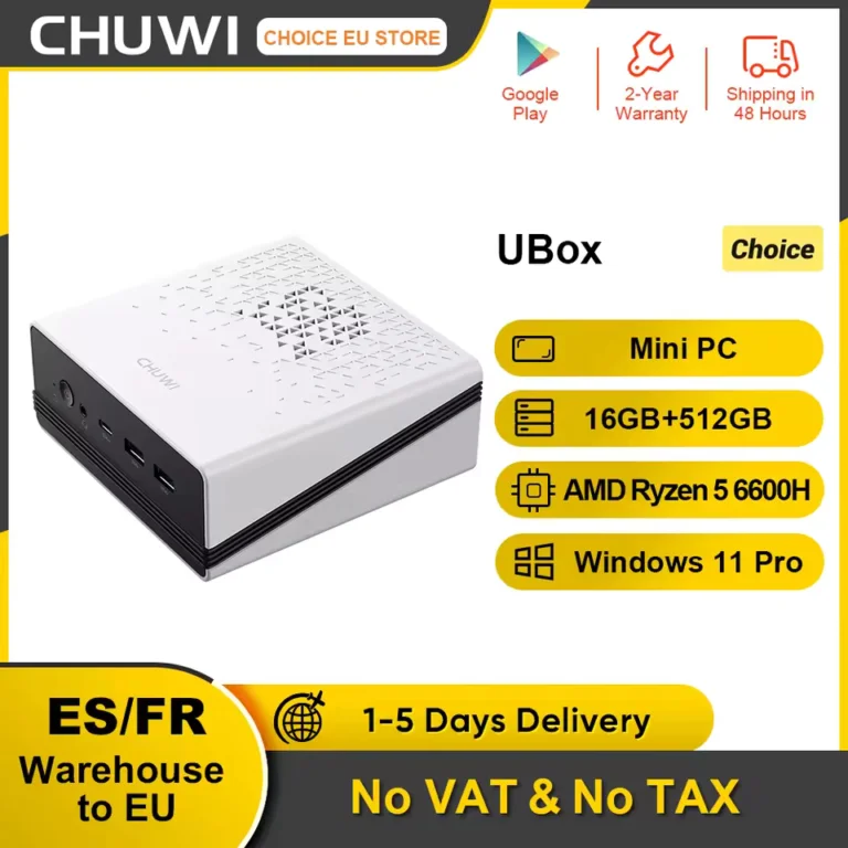 CHUWI UBox mini PC – komoly hardver, minimalista formában 2