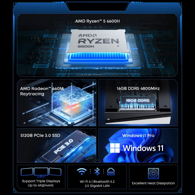 CHUWI UBox mini PC – komoly hardver, minimalista formában 3