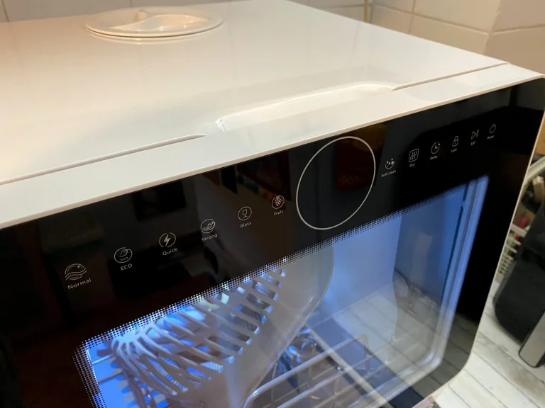 BlitzHome BH-4-CDW/BH-6-CDW hordozható mosogatógép teszt 6