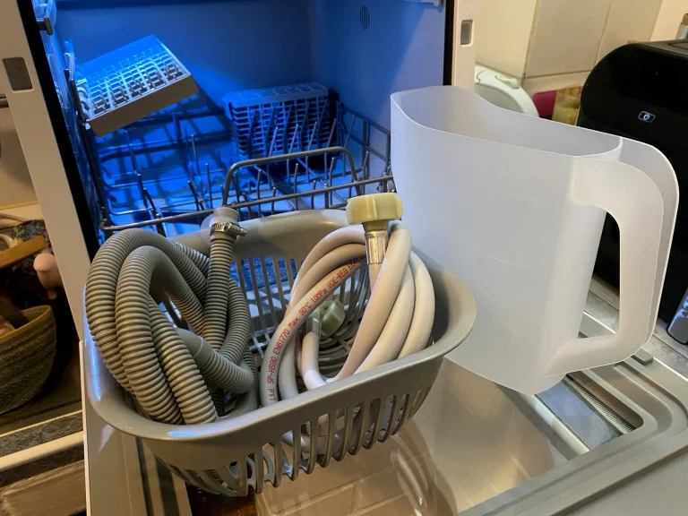 BlitzHome BH-4-CDW/BH-6-CDW hordozható mosogatógép teszt 12