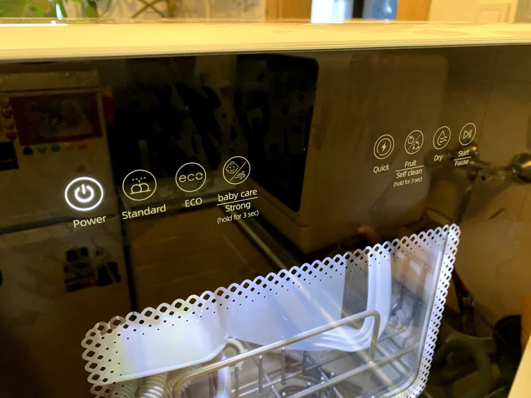 BlitzHome BH-4-CDW/BH-6-CDW hordozható mosogatógép teszt 15