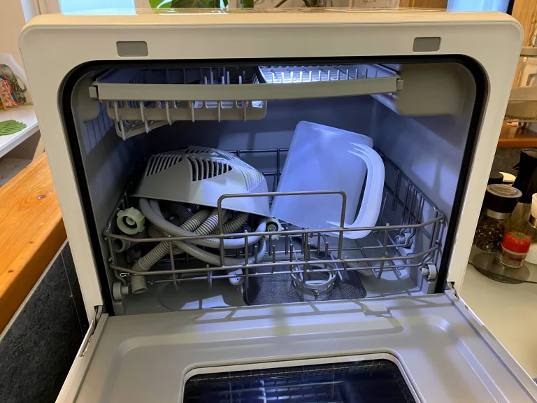 BlitzHome BH-4-CDW/BH-6-CDW hordozható mosogatógép teszt 20