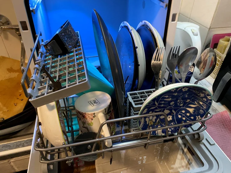 BlitzHome BH-4-CDW/BH-6-CDW hordozható mosogatógép teszt 42