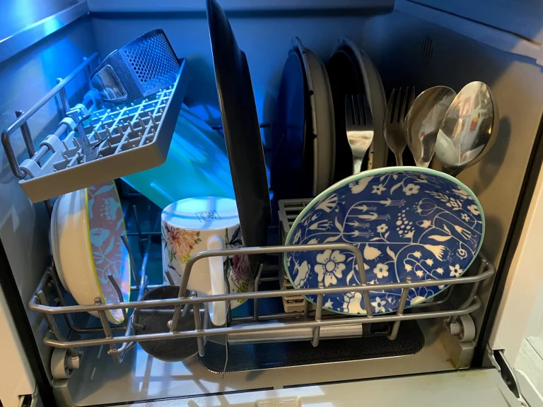 BlitzHome BH-4-CDW/BH-6-CDW hordozható mosogatógép teszt 43