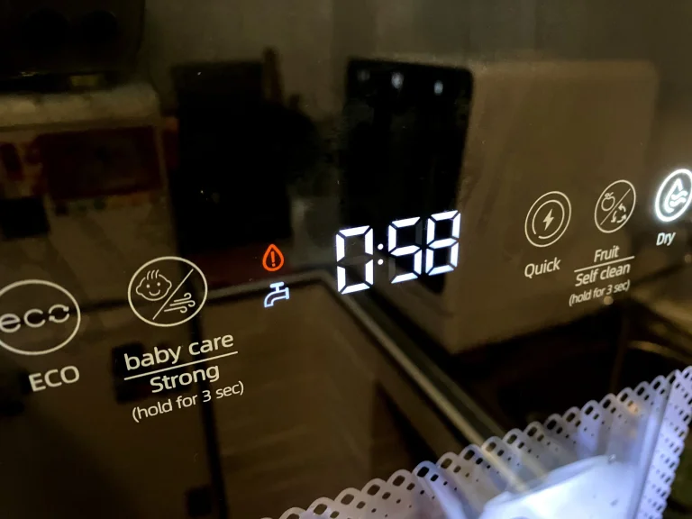 BlitzHome BH-4-CDW/BH-6-CDW hordozható mosogatógép teszt 51