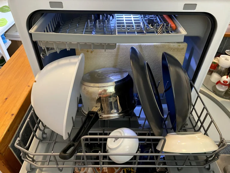 BlitzHome BH-4-CDW/BH-6-CDW hordozható mosogatógép teszt 53