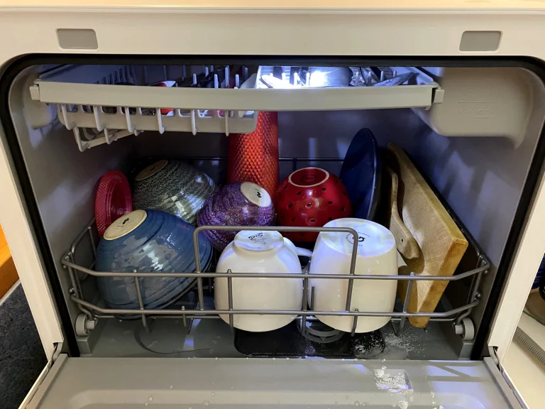 BlitzHome BH-4-CDW/BH-6-CDW hordozható mosogatógép teszt 47