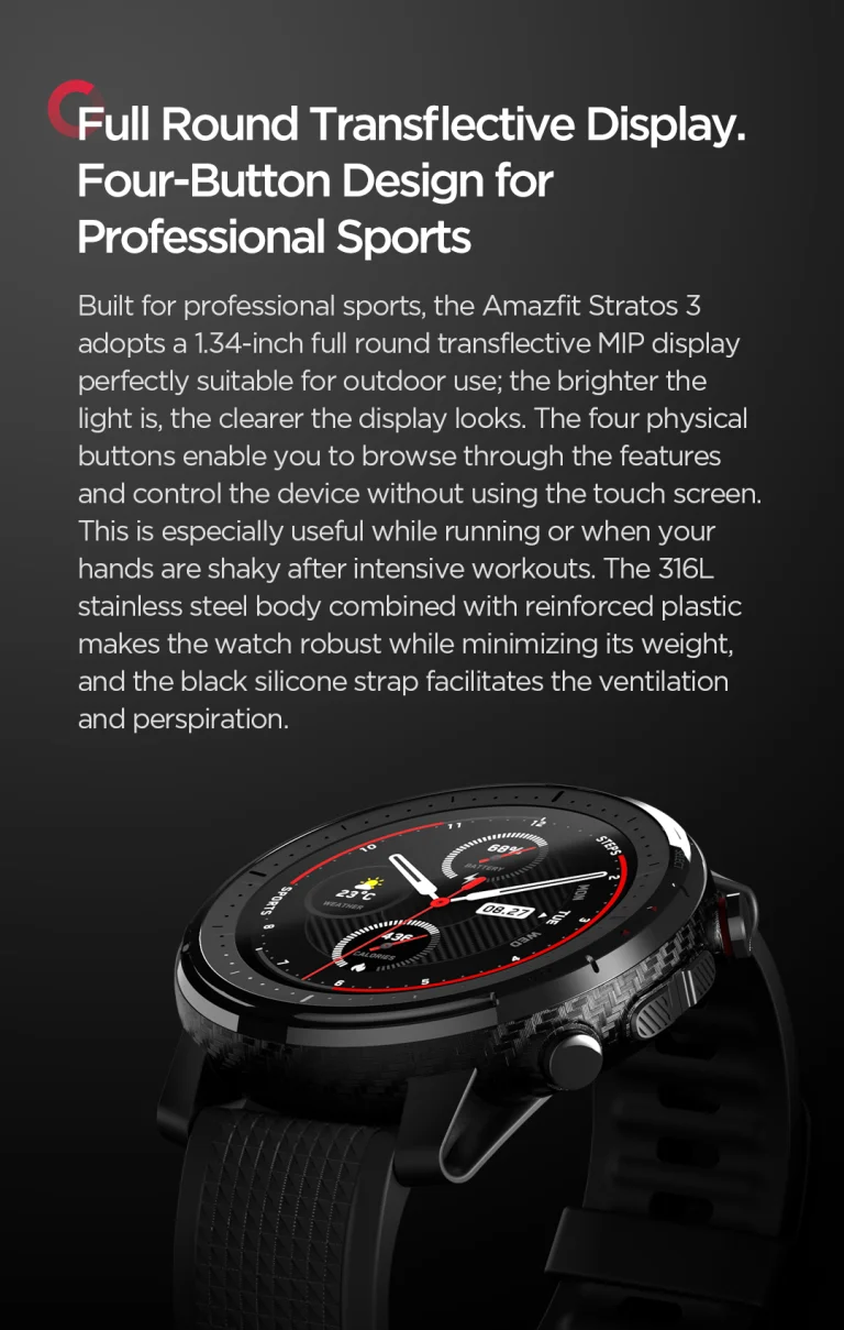 Amazfit Stratos 3 – Ez még mindig egy bitang jó okosóra 10