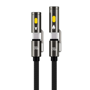 BlitzWolf BW-HDC9 240W kábel lámpával