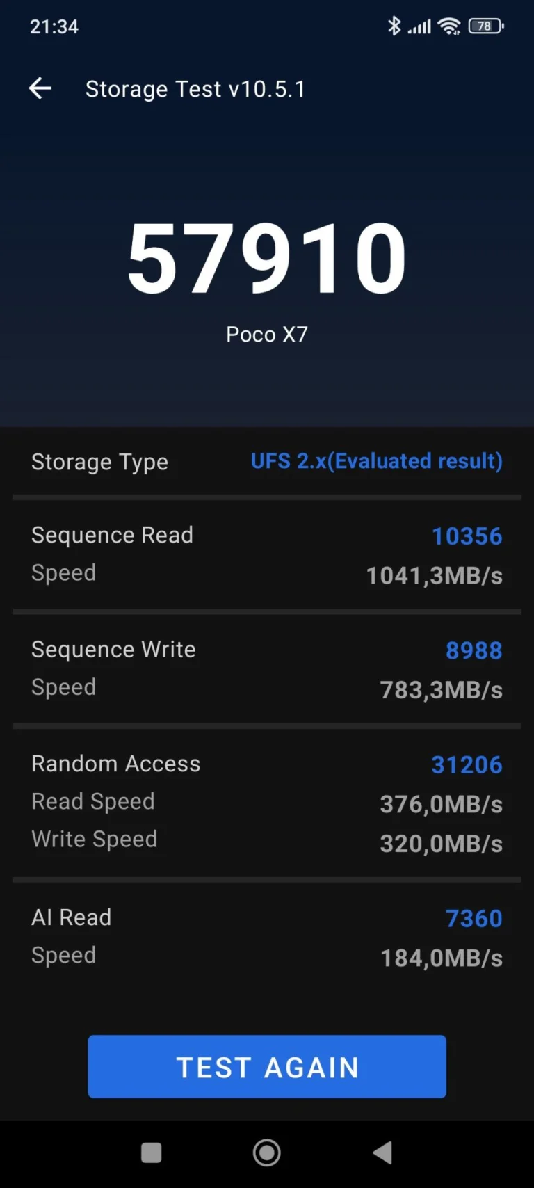 Poco X7 okostelefon teszt 26