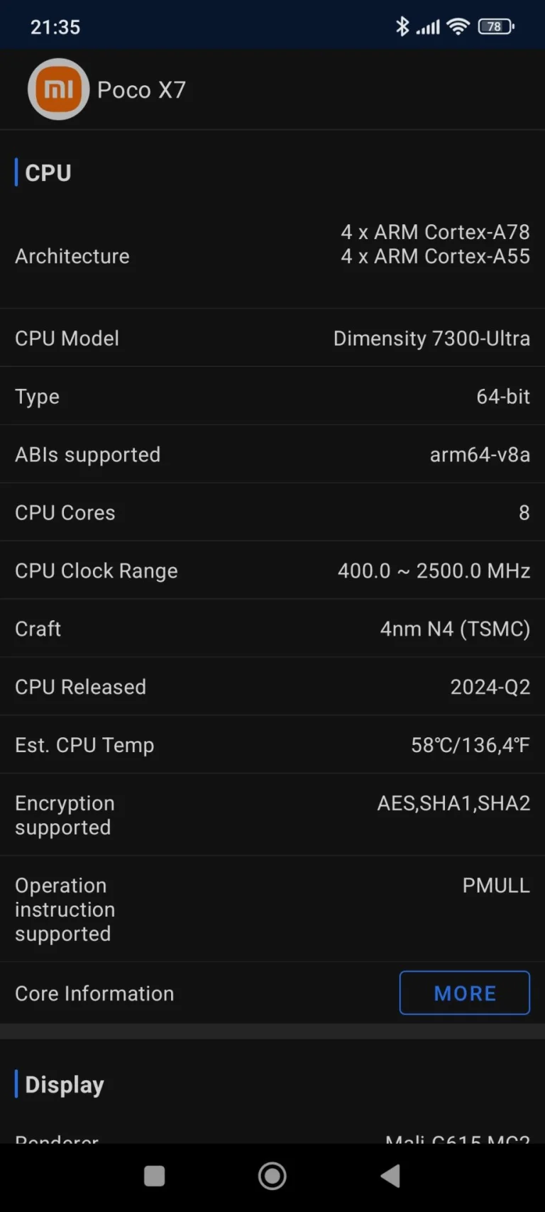 Poco X7 okostelefon teszt 29