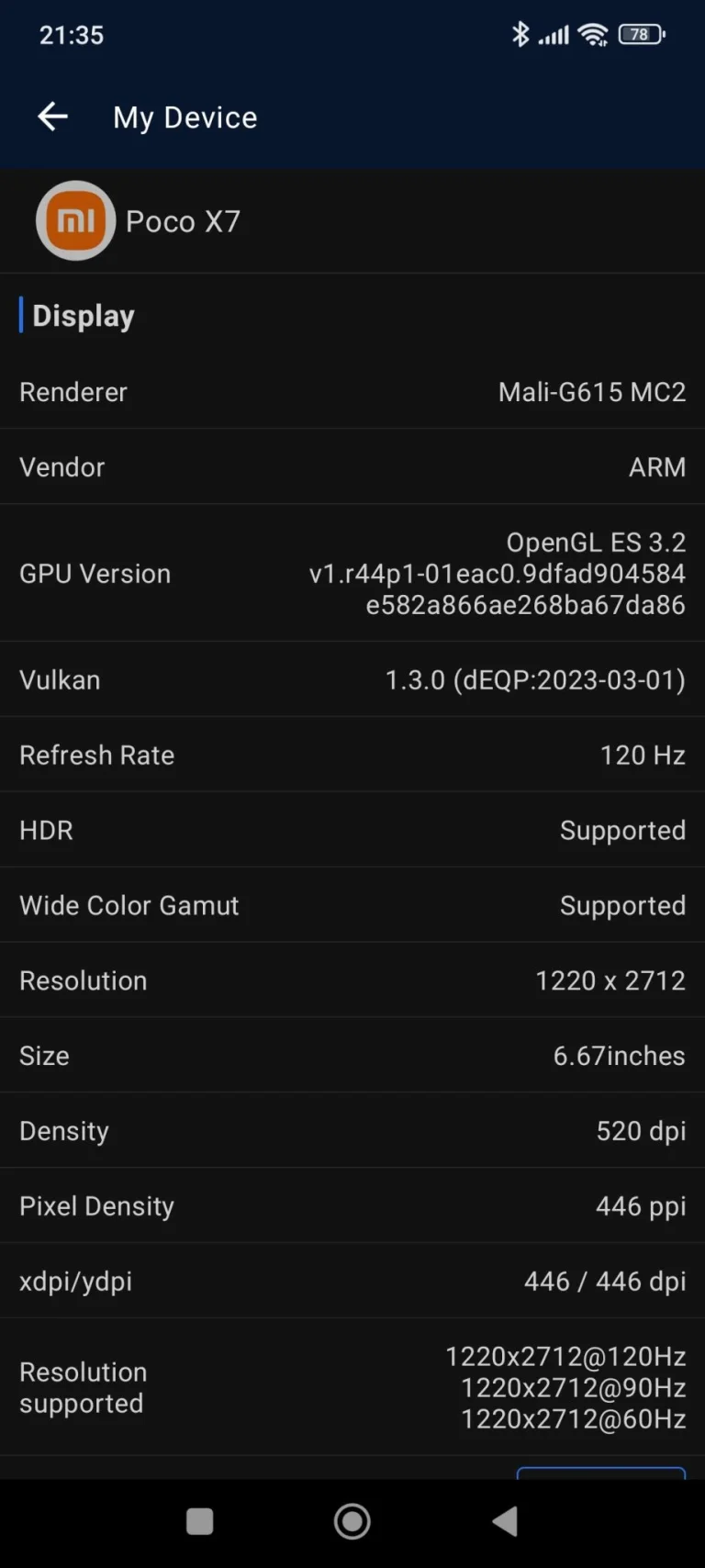 Poco X7 okostelefon teszt 30