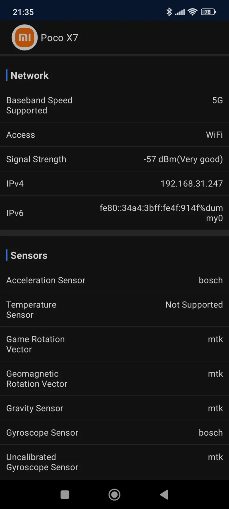 Poco X7 okostelefon teszt 35